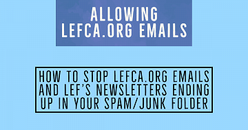 Internet Safety Series: Allowing LEF Emails